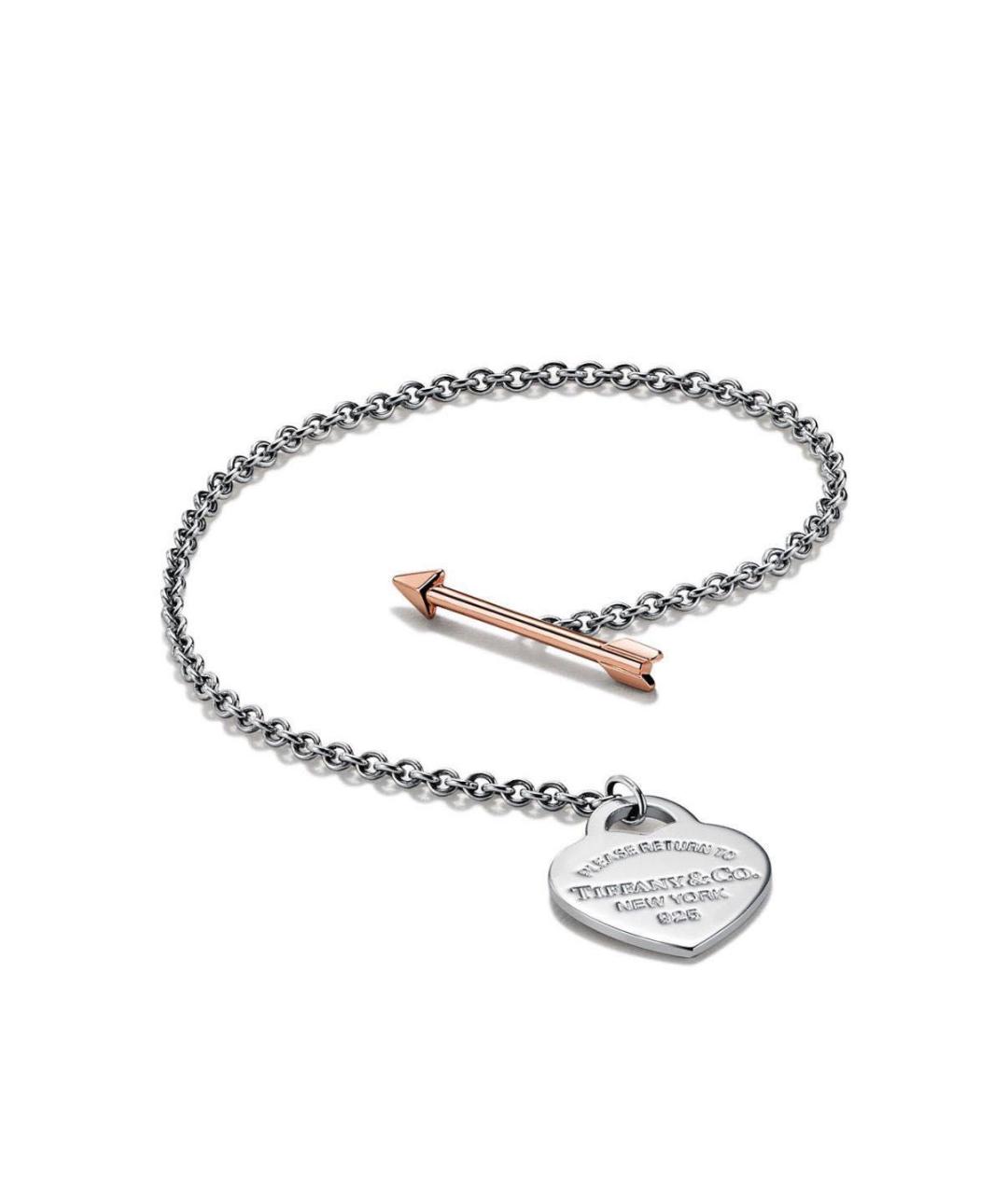 TIFFANY&CO Серебрянный серебряный браслет, фото 2