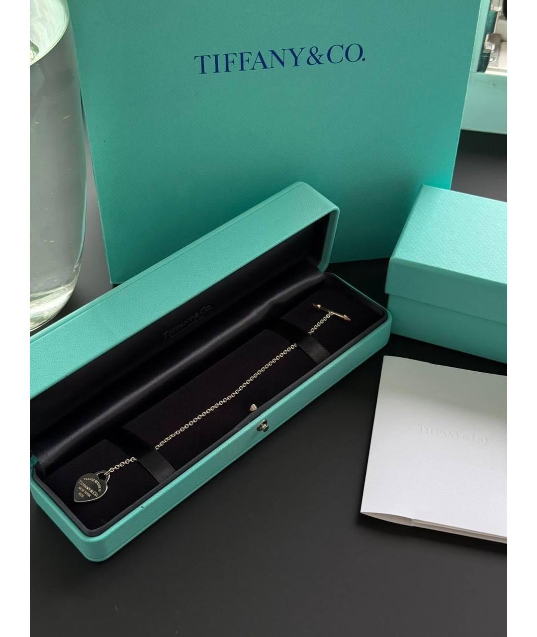 TIFFANY&CO Серебрянный серебряный браслет, фото 5