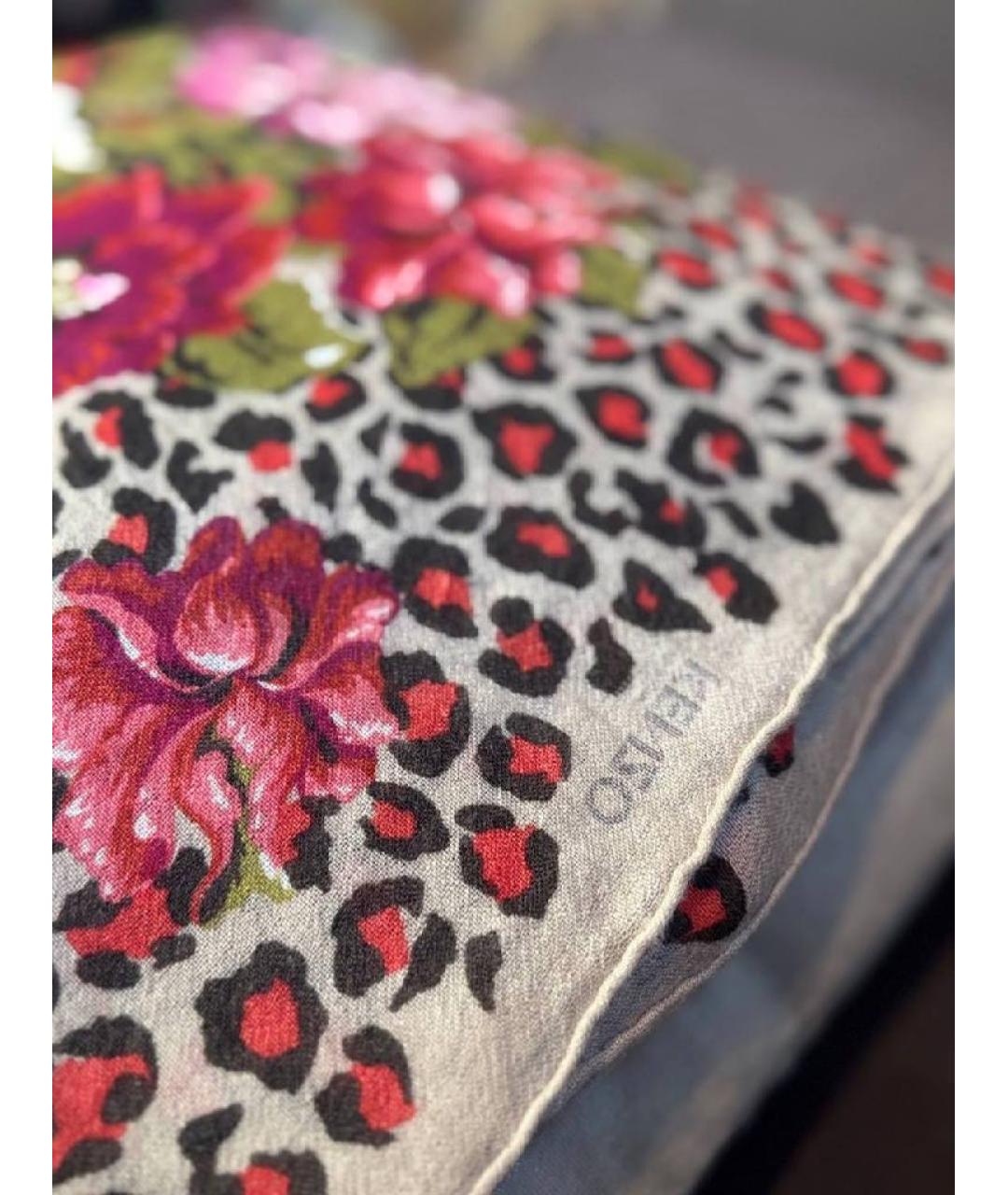 KENZO Кашемировый платок, фото 2