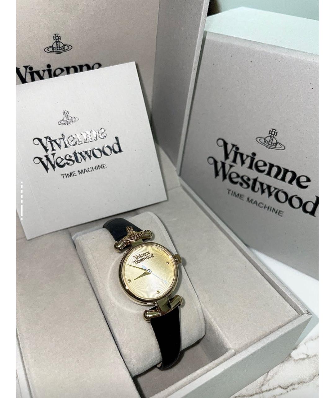 VIVIENNE WESTWOOD Золотые стальные часы, фото 4