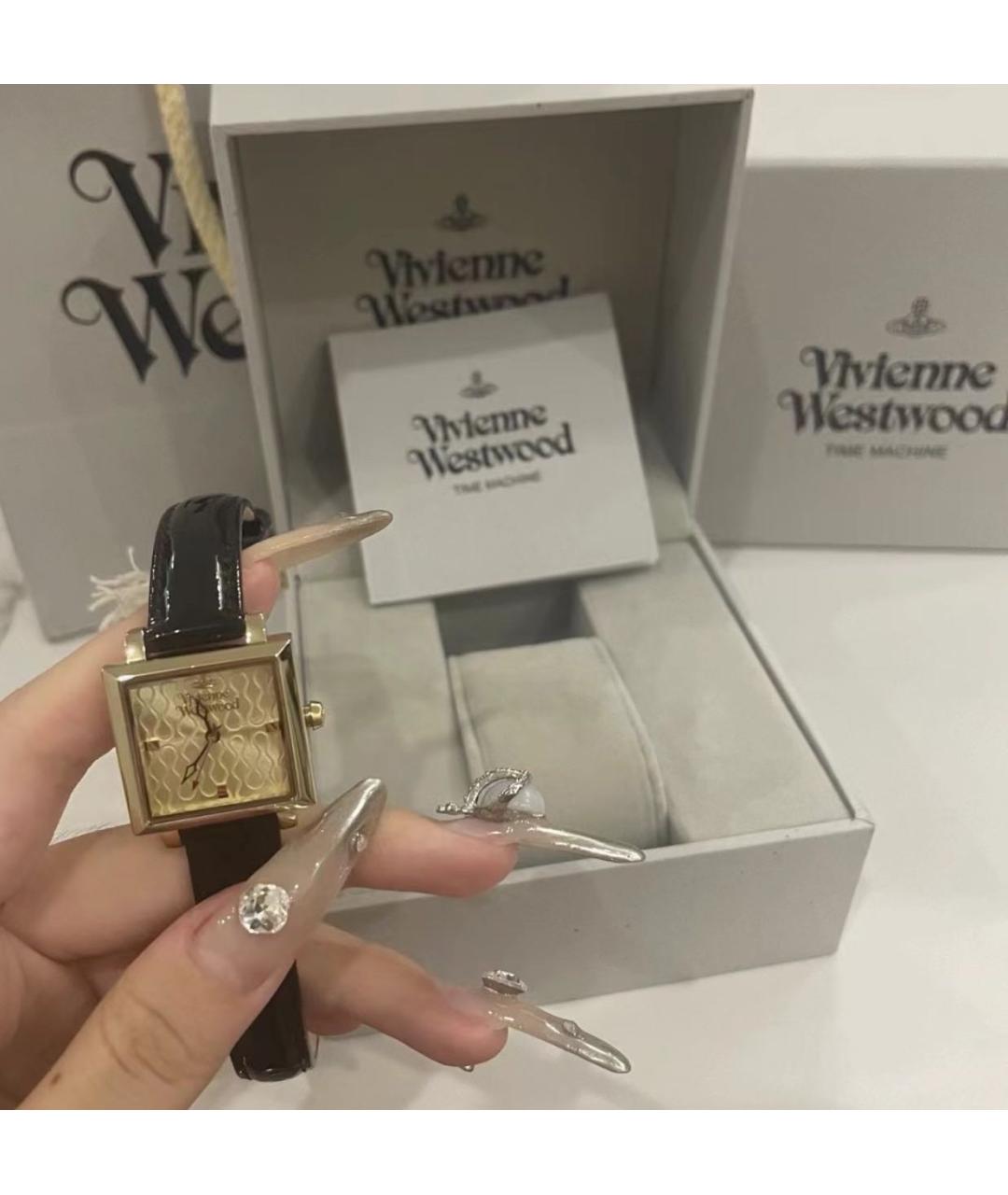 VIVIENNE WESTWOOD Золотые стальные часы, фото 6
