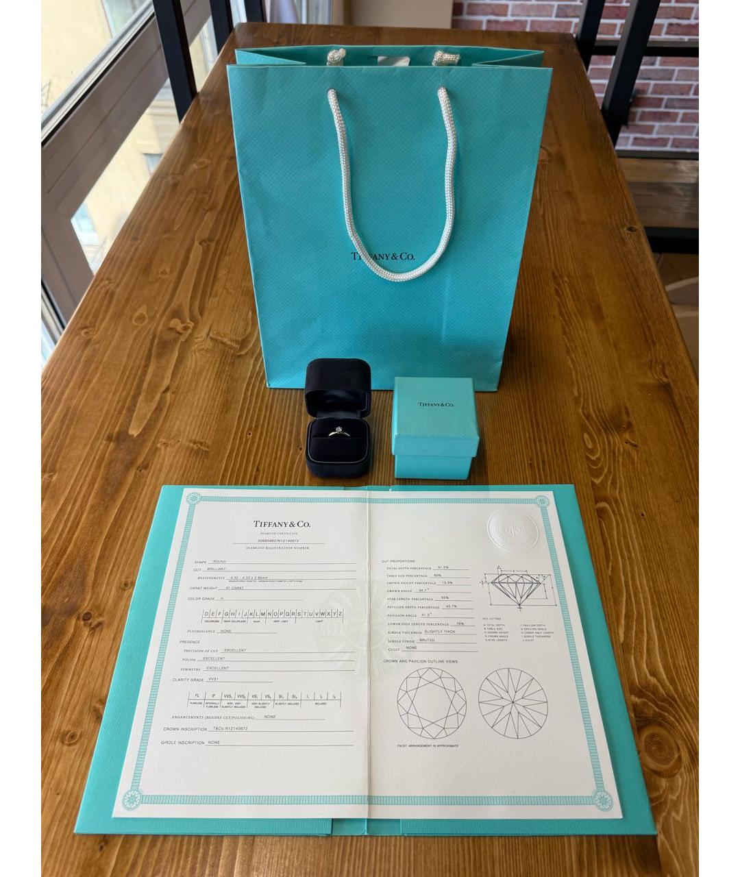 TIFFANY&CO Желтое кольцо из желтого золота, фото 2