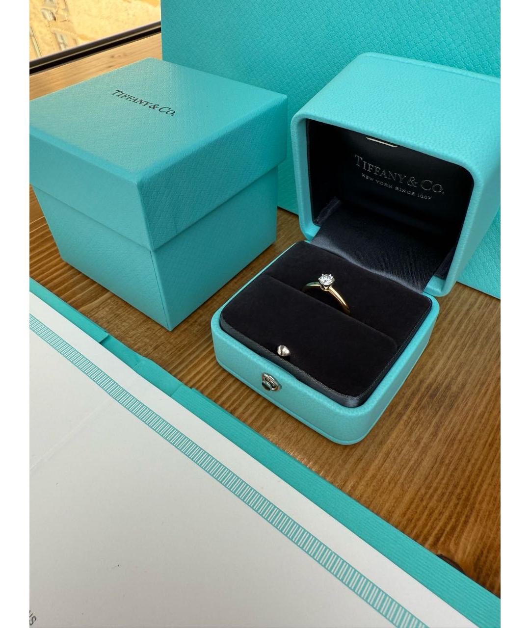 TIFFANY&CO Желтое кольцо из желтого золота, фото 4