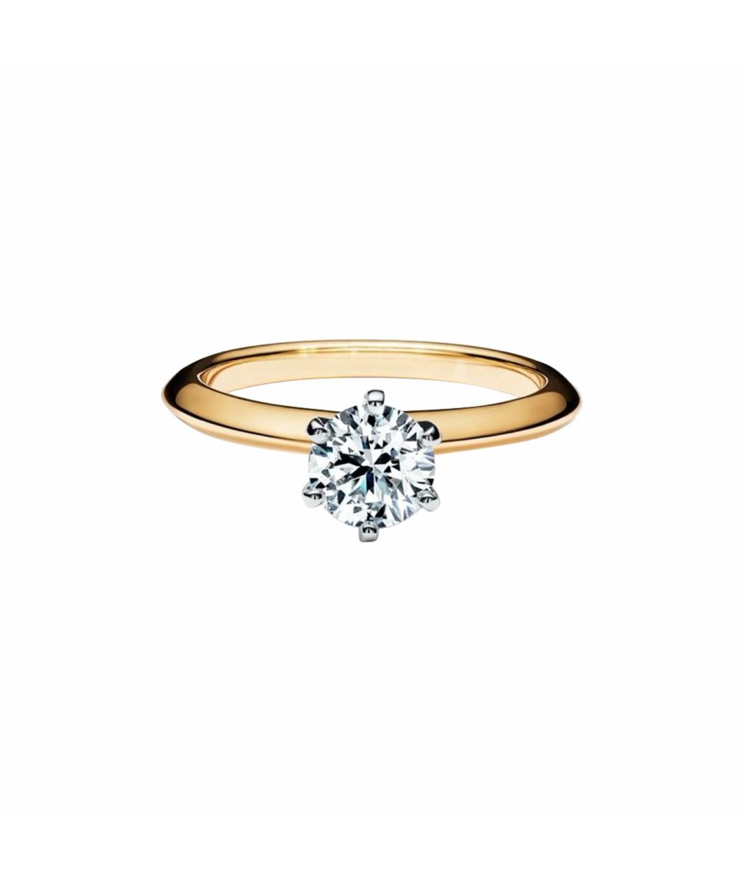 TIFFANY&CO Желтое кольцо из желтого золота, фото 1
