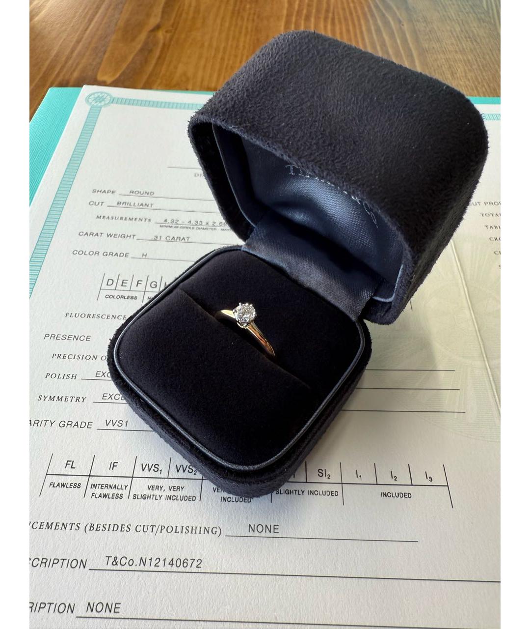 TIFFANY&CO Желтое кольцо из желтого золота, фото 4