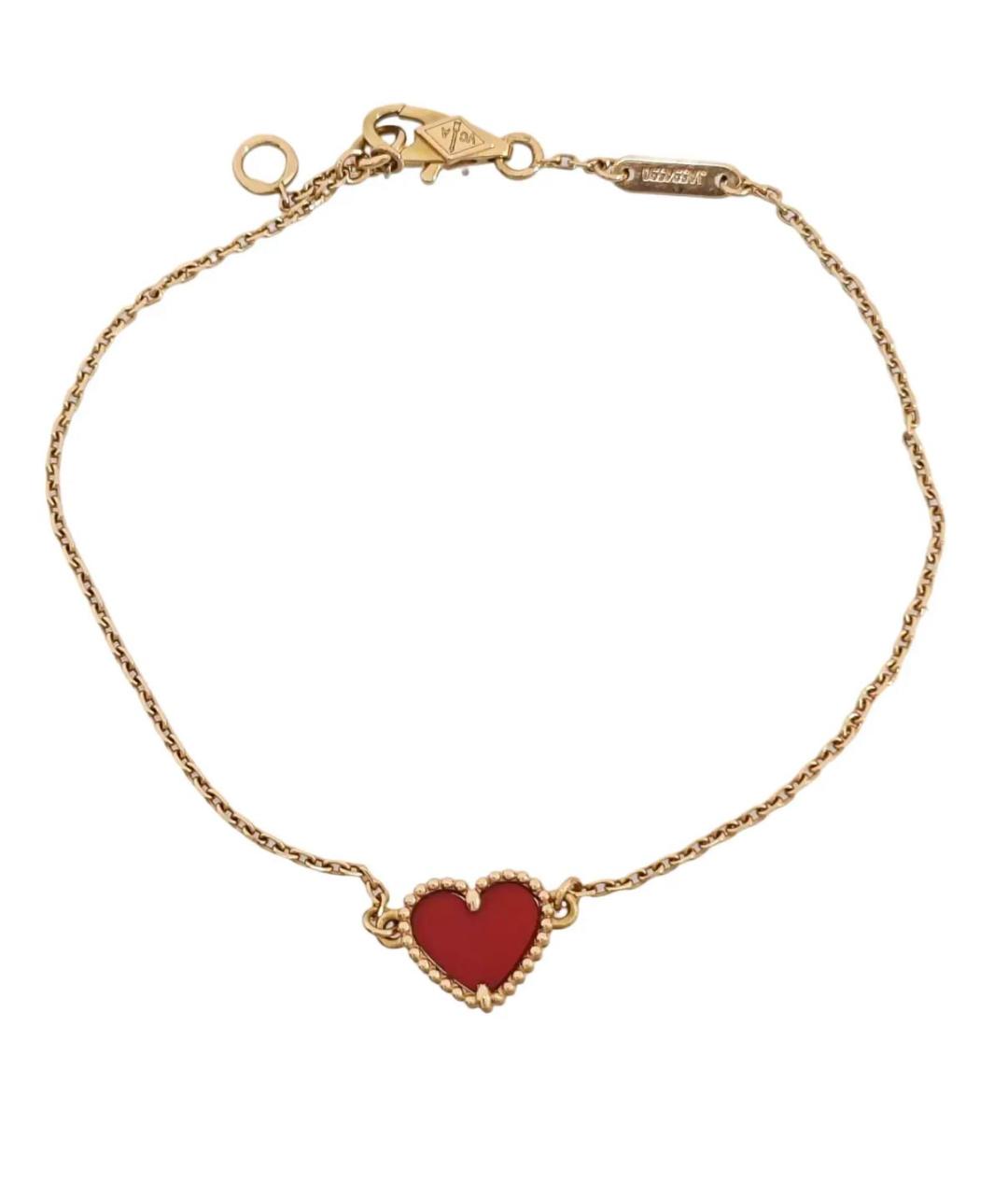 VAN CLEEF & ARPELS Бордовый браслет, фото 6