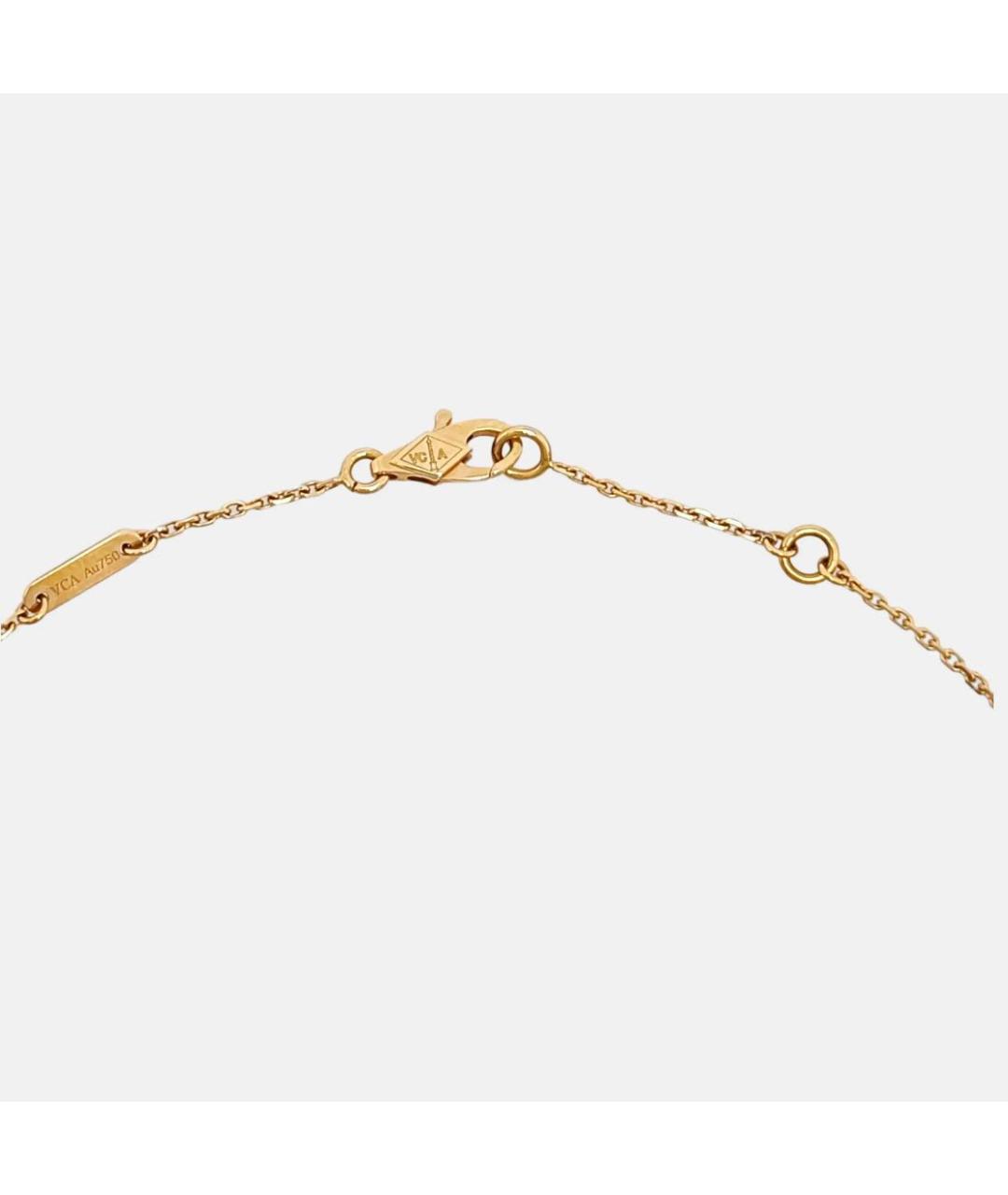 VAN CLEEF & ARPELS Бордовая подвеска, фото 4