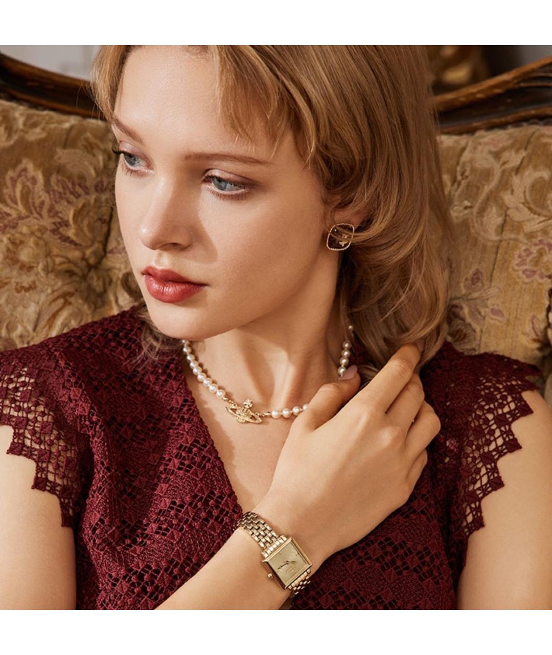VIVIENNE WESTWOOD Золотые стальные часы, фото 4