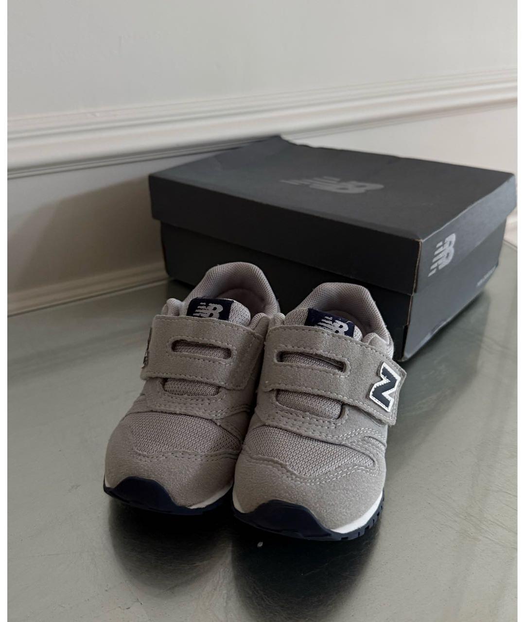 NEW BALANCE Серые текстильные кеды, фото 7