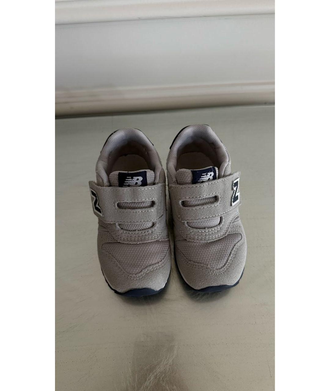NEW BALANCE Серые текстильные кеды, фото 3