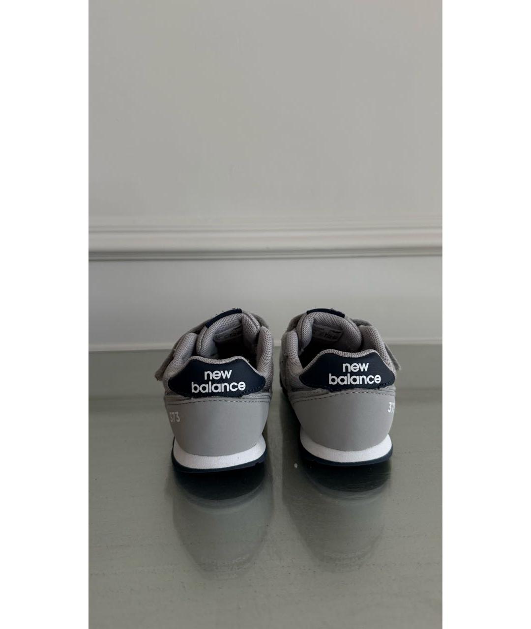 NEW BALANCE Серые текстильные кеды, фото 4