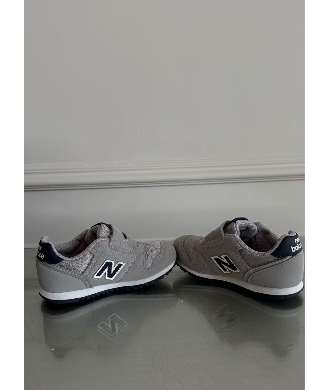 NEW BALANCE Серые текстильные кеды, фото 5