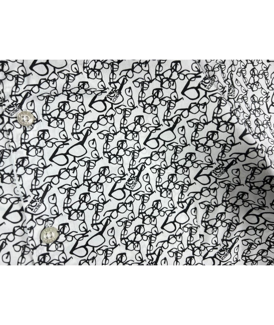 ICEBERG Белая хлопковая классическая рубашка, фото 4