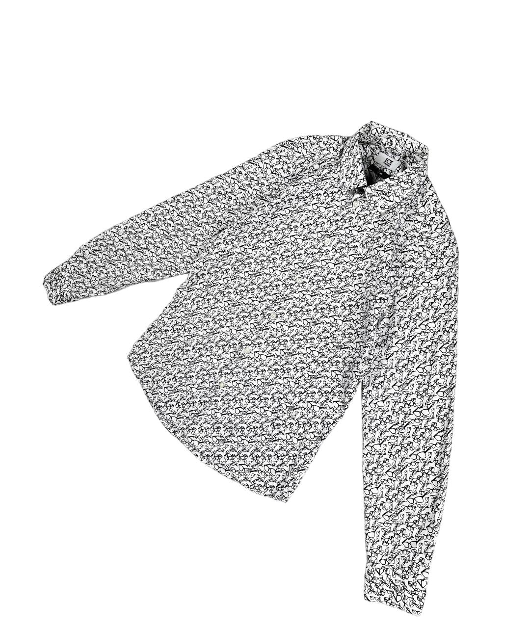 ICEBERG Белая хлопковая классическая рубашка, фото 2