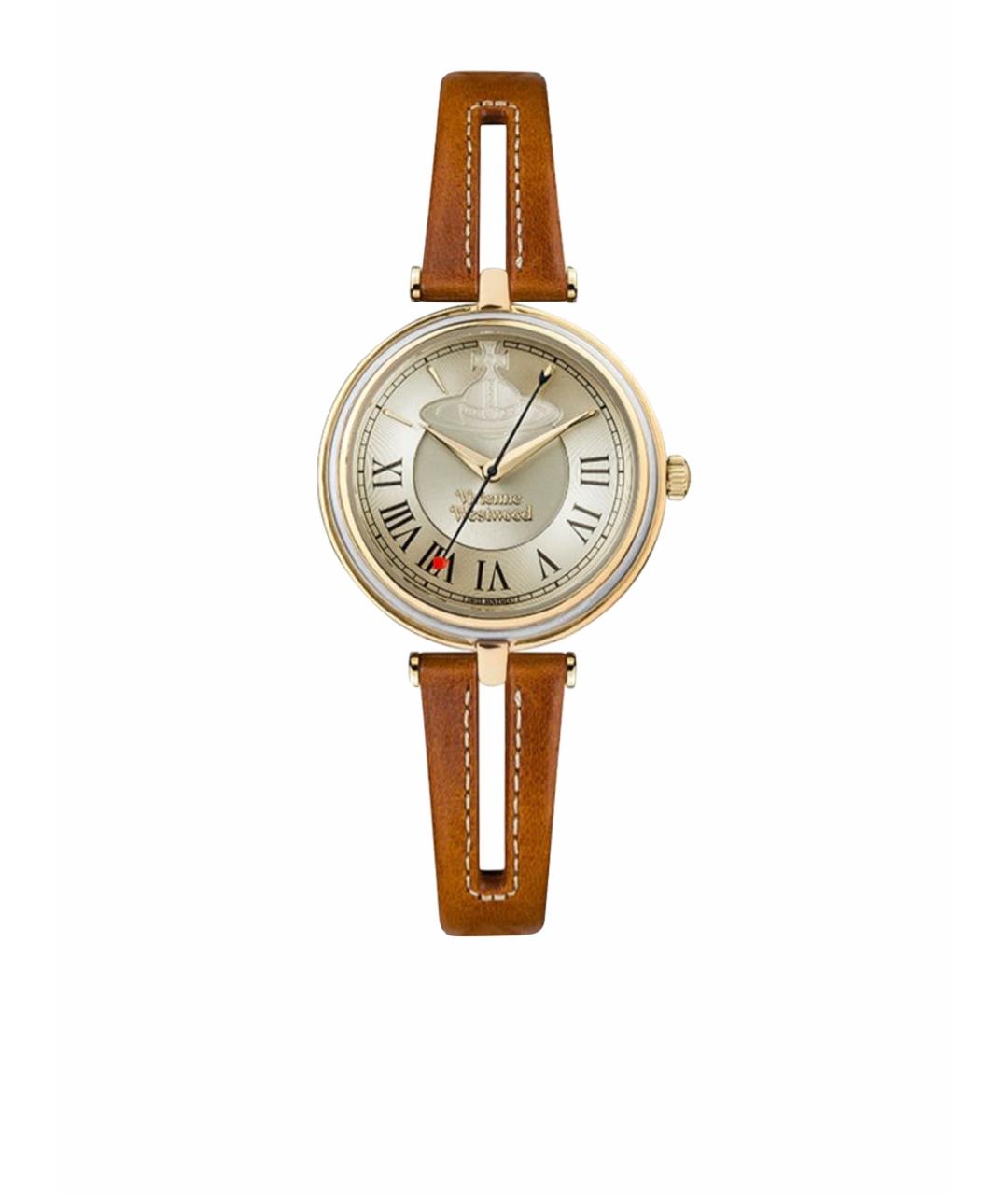 VIVIENNE WESTWOOD Золотые стальные часы, фото 1