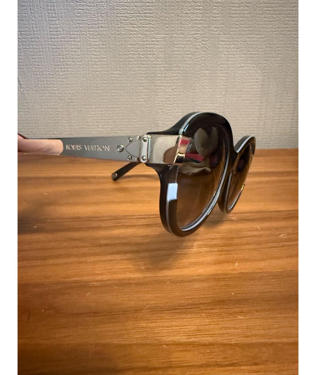LOUIS VUITTON Мульти пластиковые солнцезащитные очки, фото 4