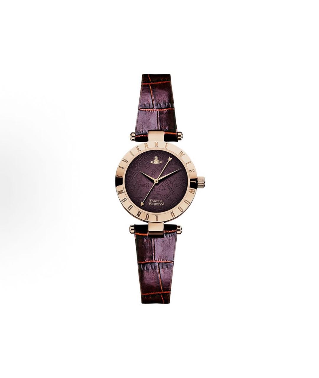 VIVIENNE WESTWOOD Фиолетовые стальные часы, фото 7