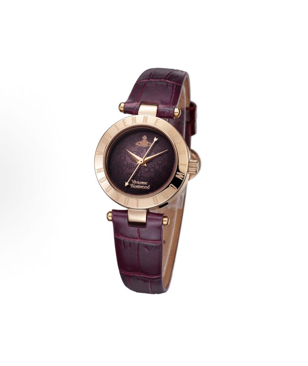 VIVIENNE WESTWOOD Фиолетовые стальные часы, фото 3