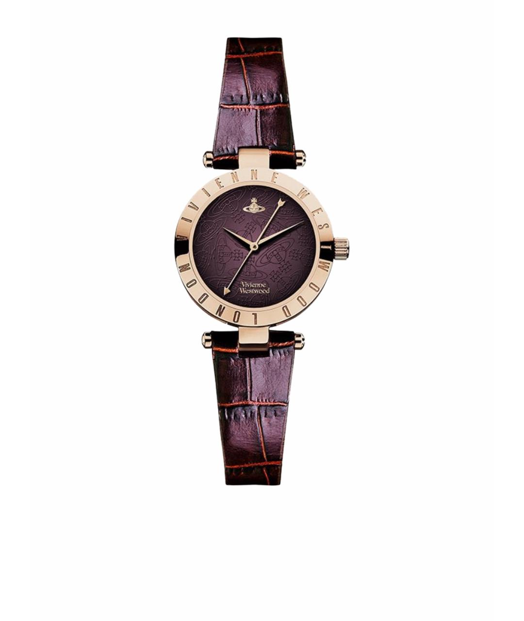 VIVIENNE WESTWOOD Фиолетовые стальные часы, фото 1