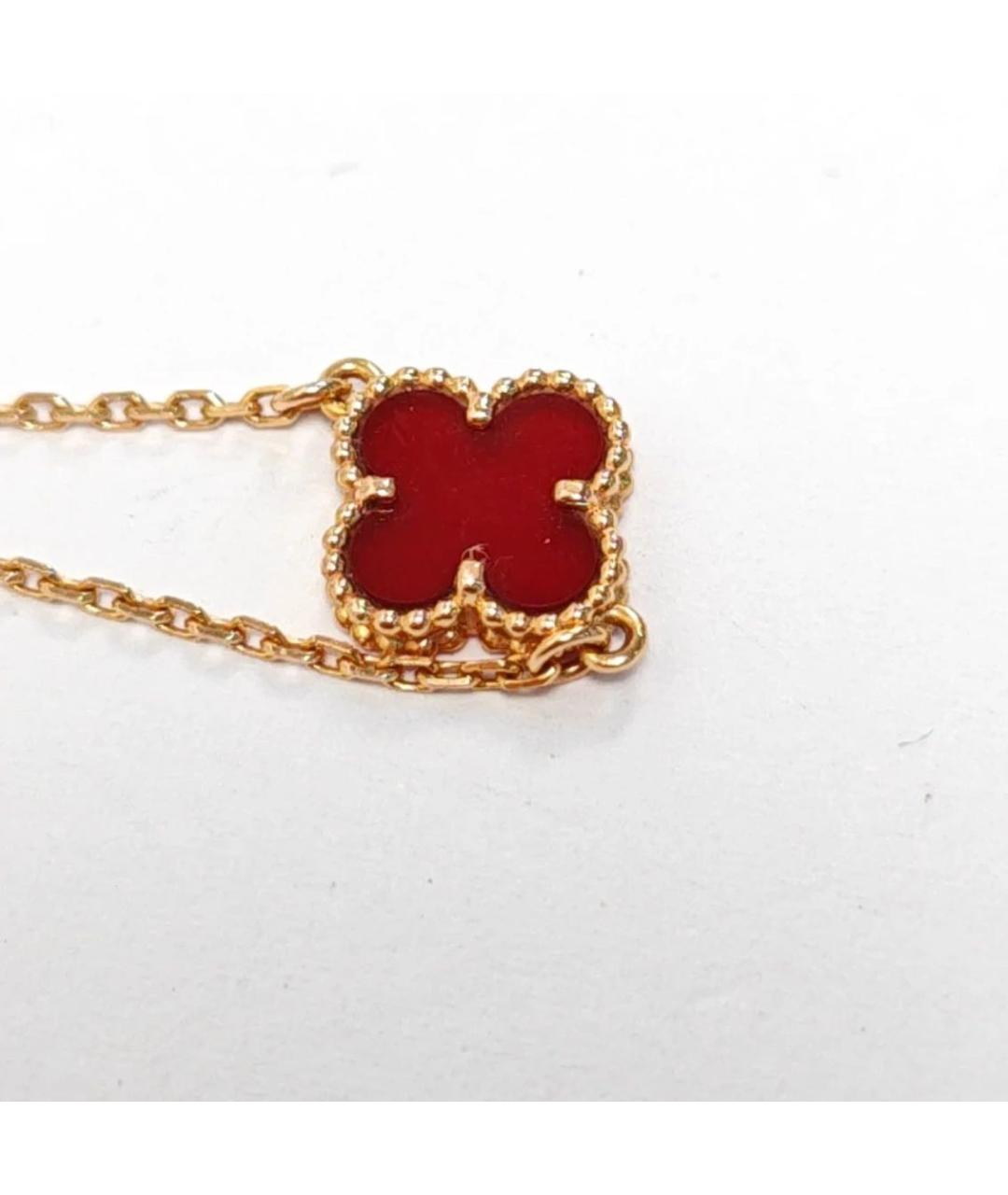 VAN CLEEF & ARPELS Бордовый браслет, фото 3
