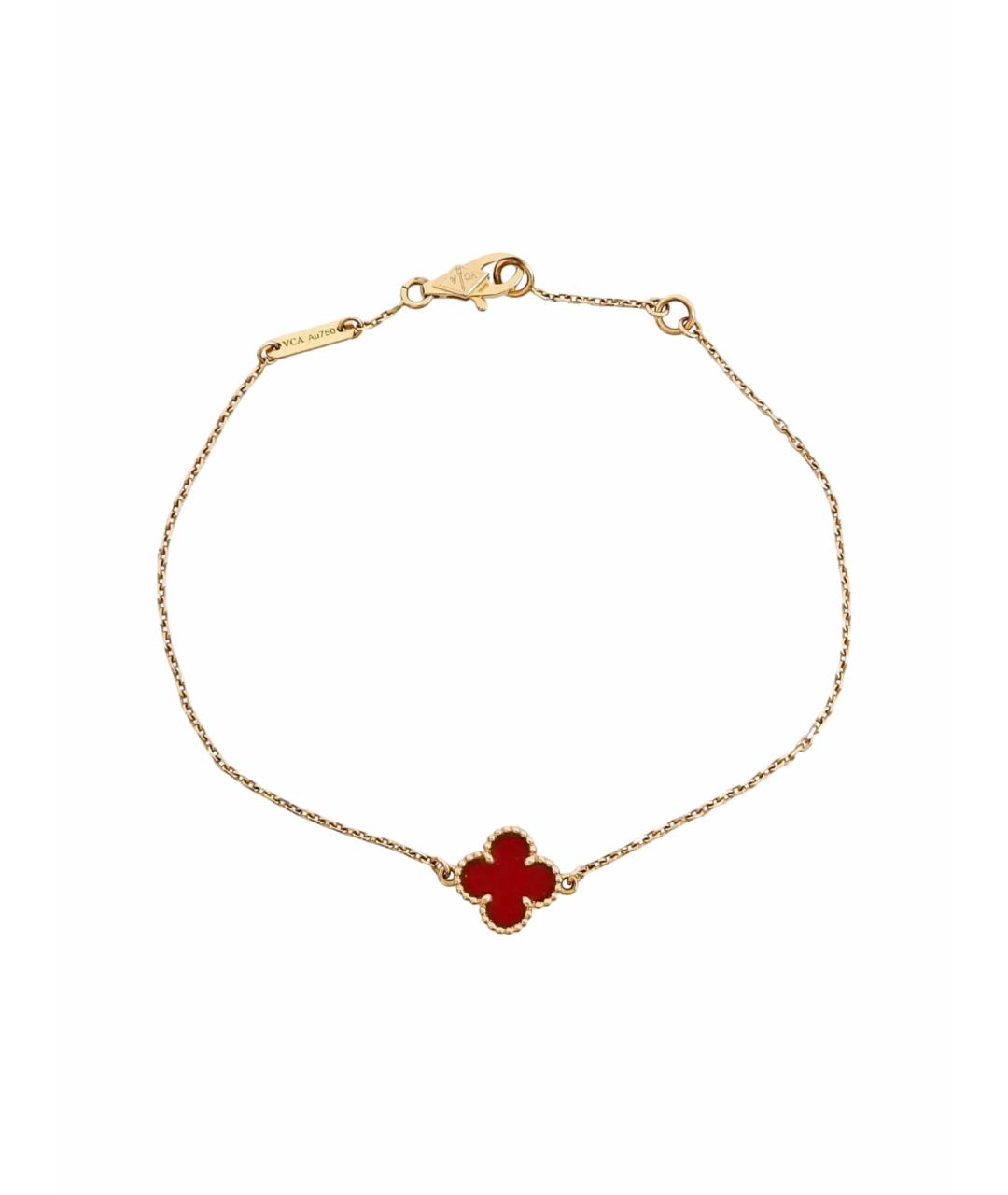 VAN CLEEF & ARPELS Бордовый браслет, фото 1