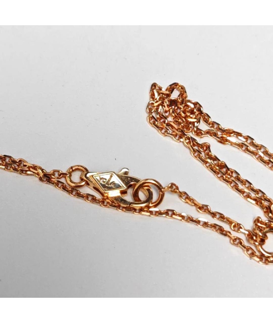 VAN CLEEF & ARPELS Бордовая подвеска, фото 4
