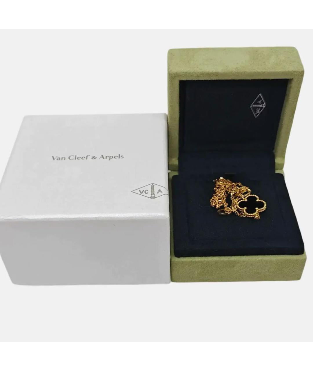 VAN CLEEF & ARPELS Черная подвеска, фото 5