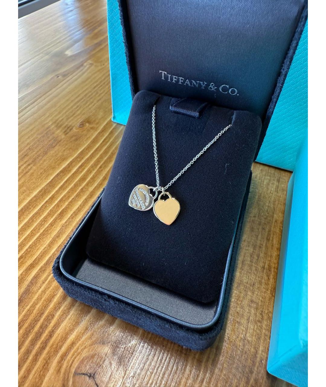 TIFFANY&CO Желтая подвеска из желтого золота, фото 6