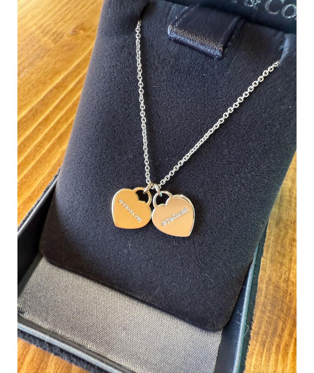 TIFFANY&CO Желтая подвеска из желтого золота, фото 4