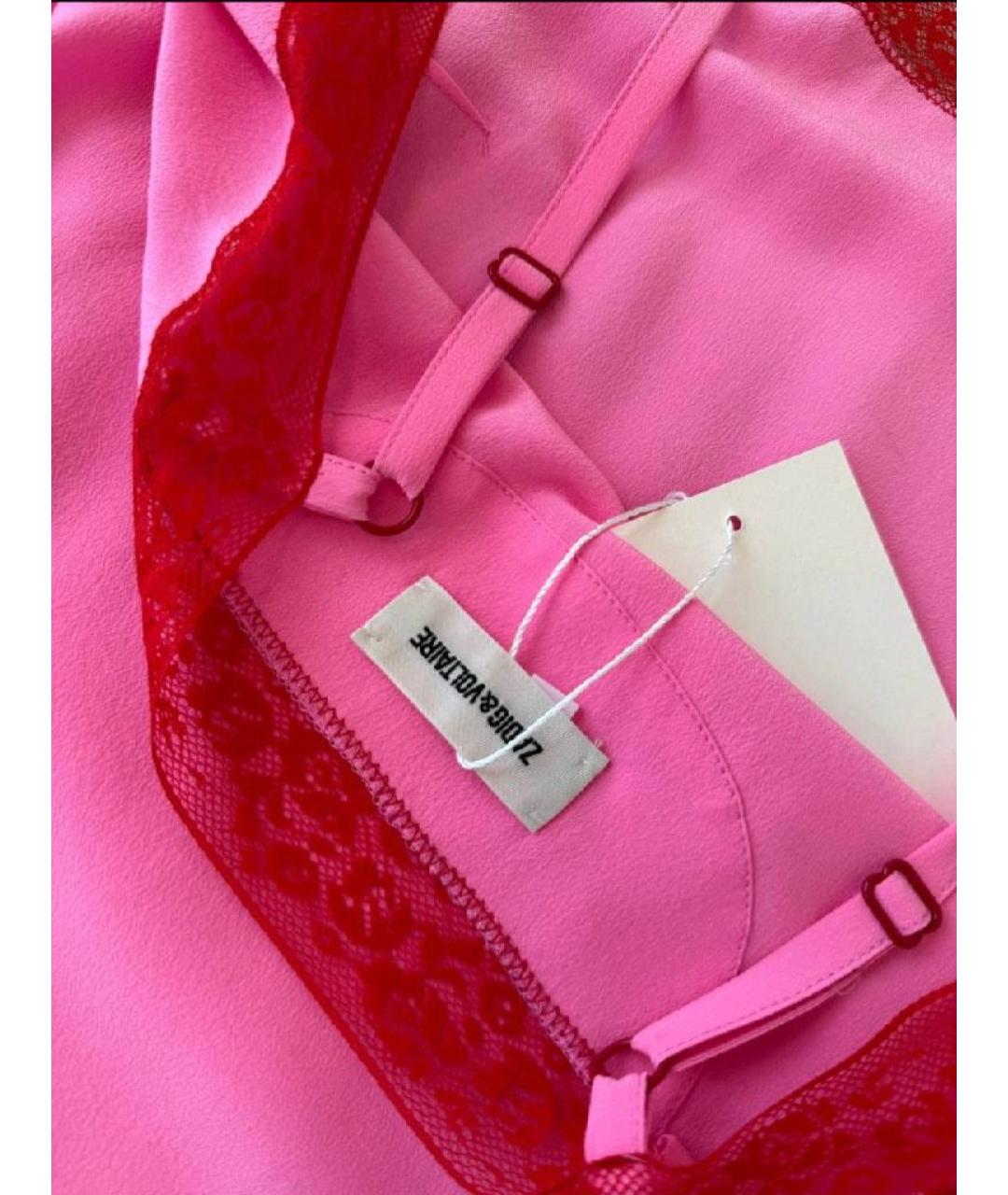 ZADIG & VOLTAIRE Шелковая майка, фото 3