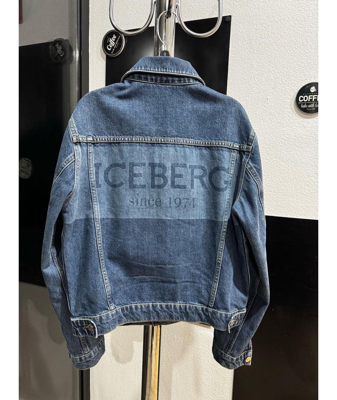 ICEBERG Синяя деним куртка, фото 2