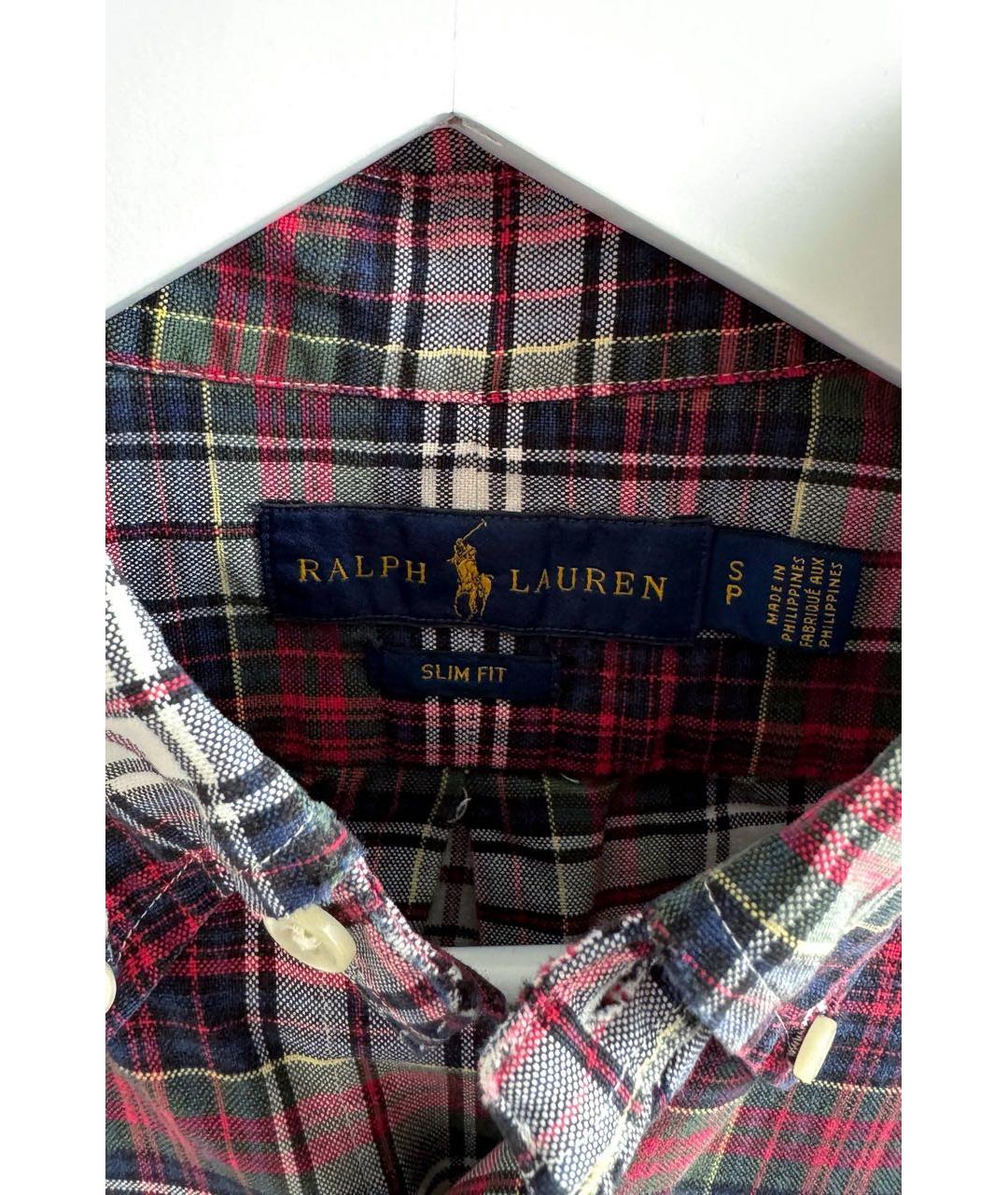 RALPH LAUREN Мульти хлопковая рубашка, фото 5