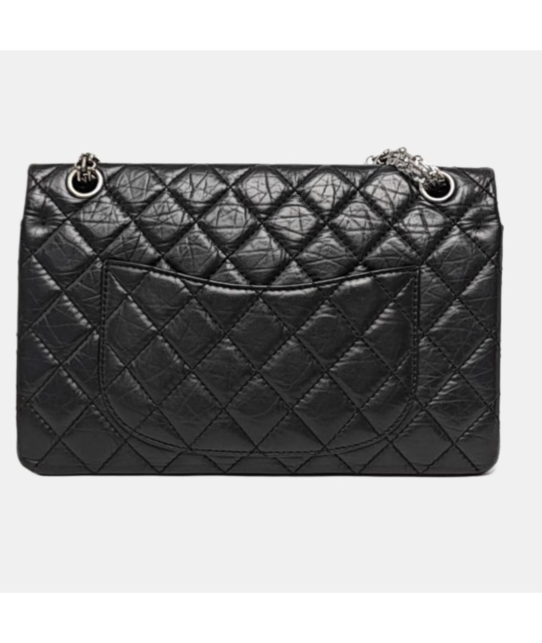 CHANEL Черная кожаная сумка через плечо, фото 4
