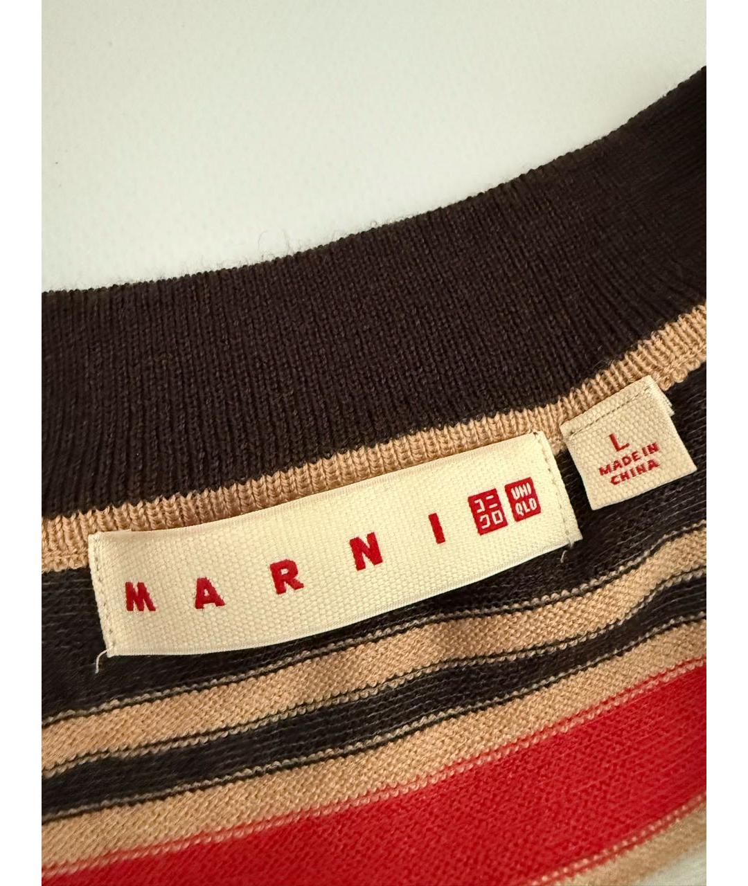 MARNI Мульти повседневное платье, фото 3
