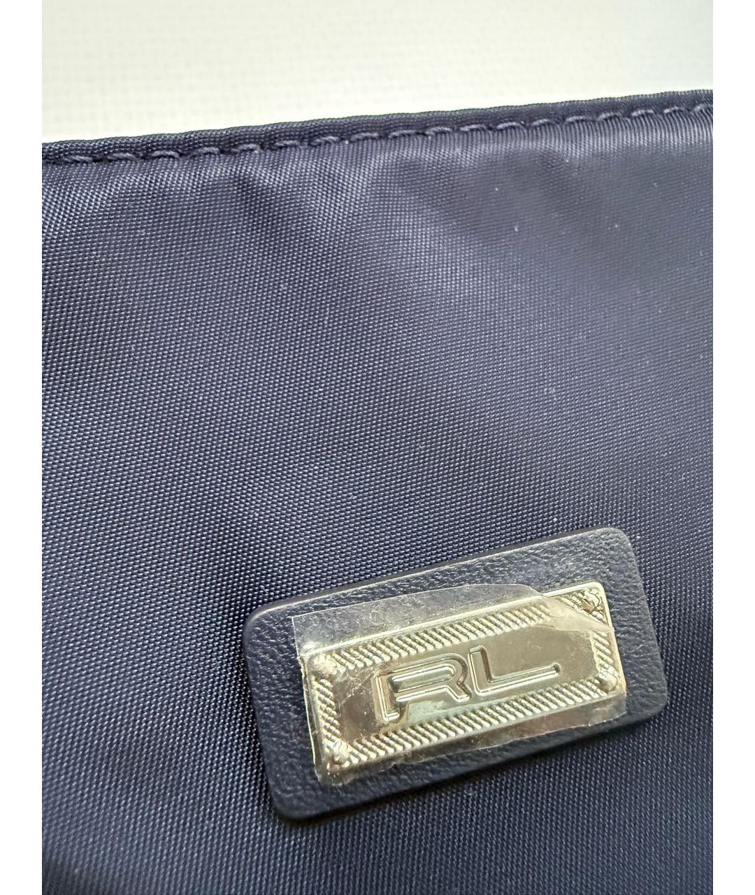 POLO RALPH LAUREN Синяя сумка тоут, фото 2