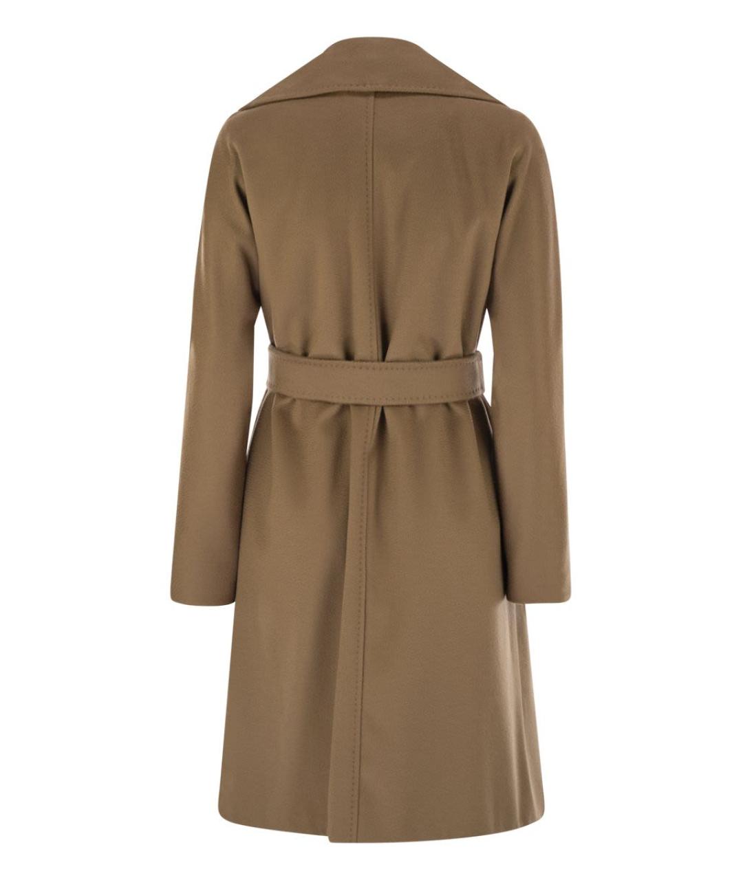 MAX MARA Бежевое шерстяное пальто, фото 2