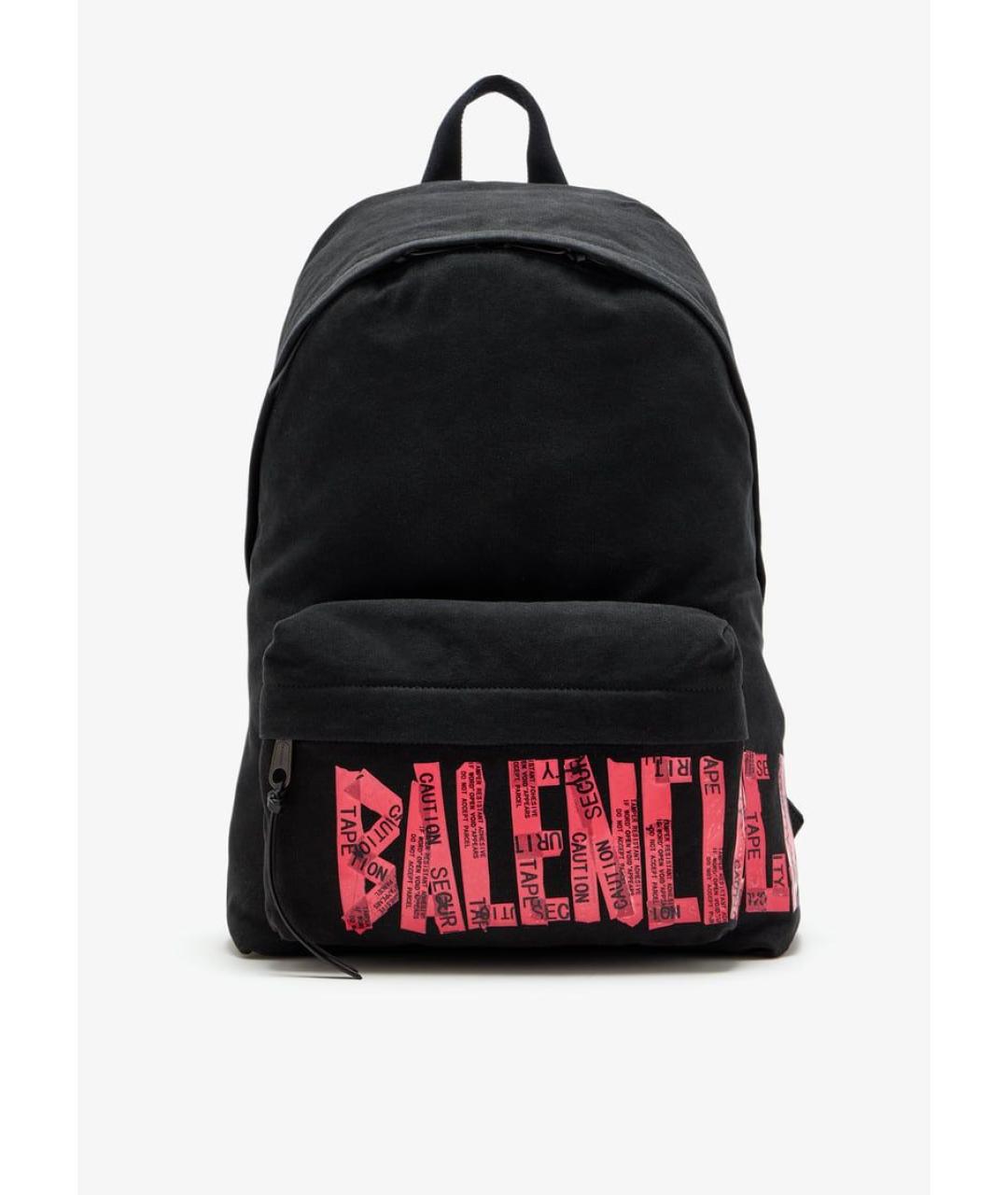 BALENCIAGA Черный тканевый рюкзак, фото 6
