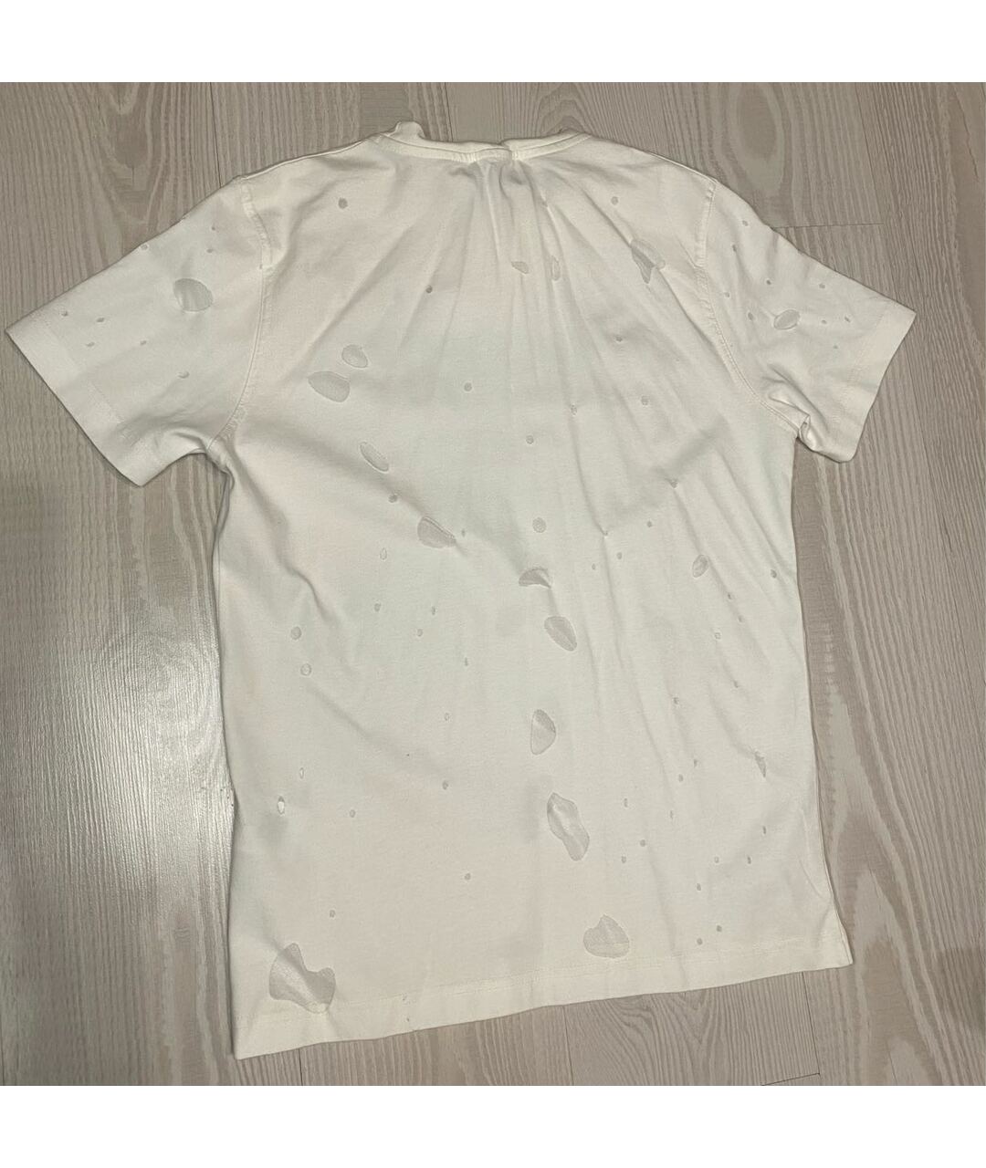 GIVENCHY Белая хлопковая футболка, фото 2