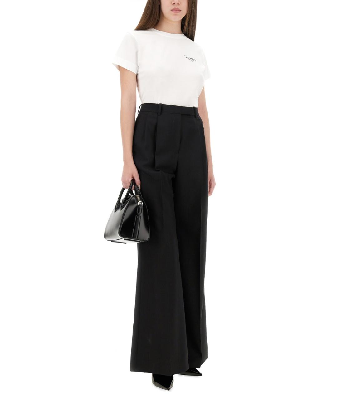 GIVENCHY Белая хлопковая футболка, фото 4