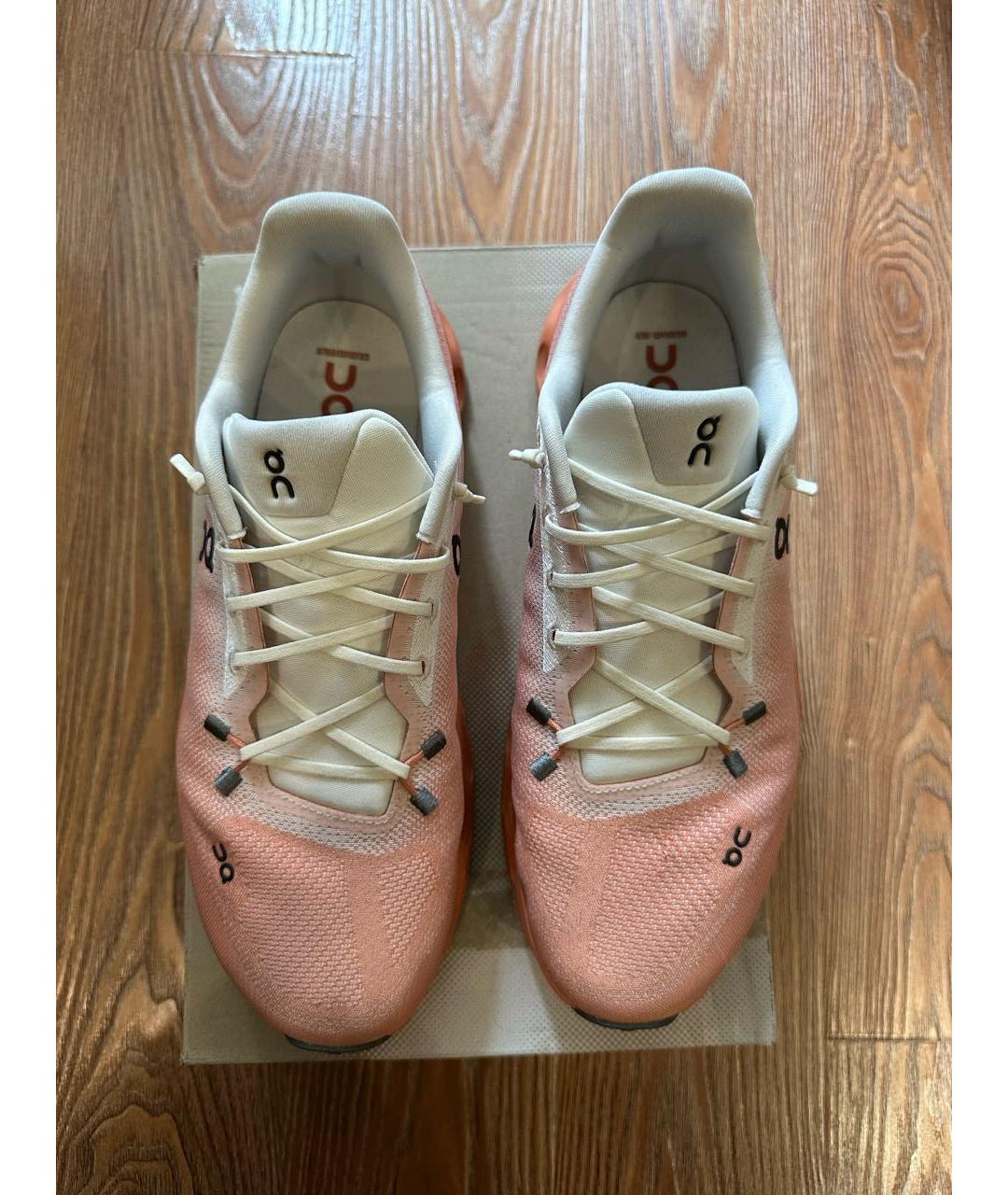 ON Коралловые текстильные низкие кроссовки / кеды, фото 3