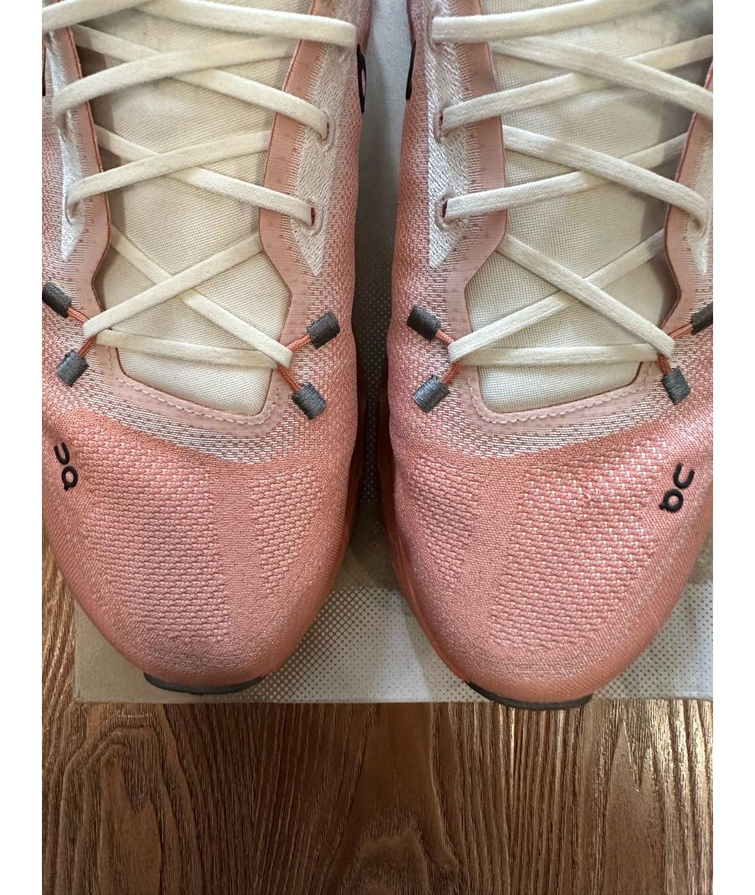 ON Коралловые текстильные низкие кроссовки / кеды, фото 5
