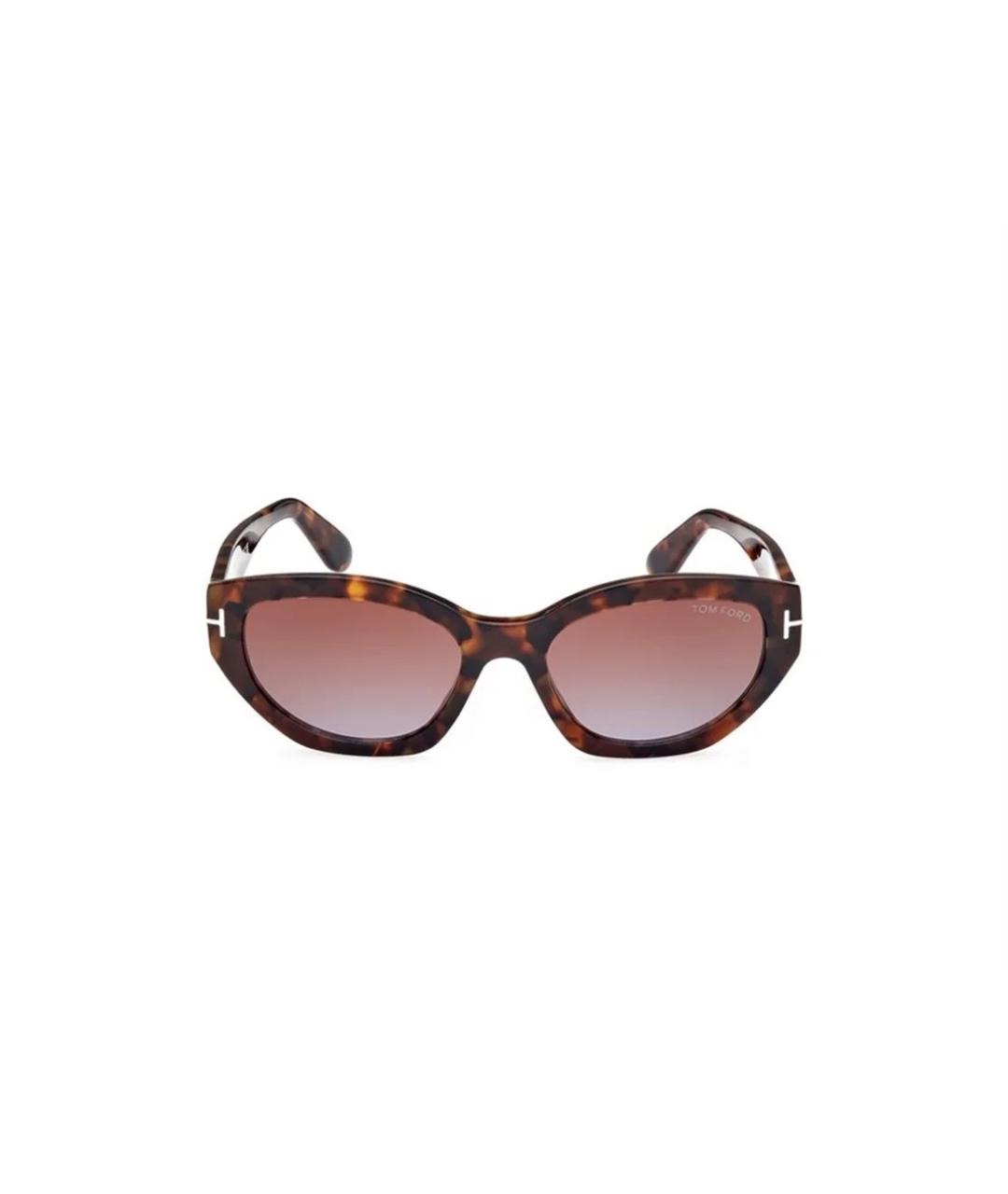 TOM FORD Коричневые солнцезащитные очки, фото 3