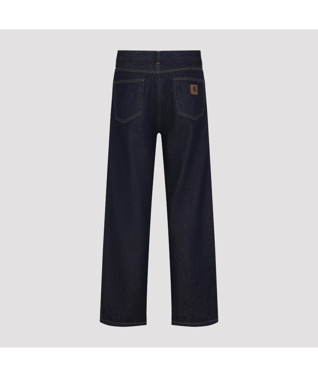 CARHARTT WIP Синие хлопковые повседневные брюки, фото 2