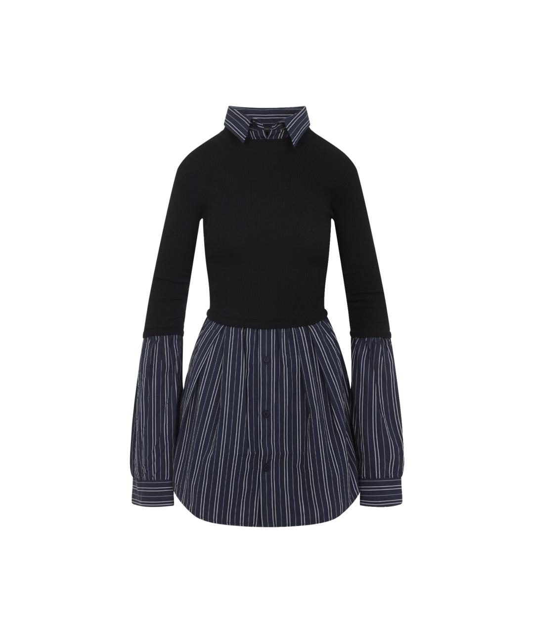 BALENCIAGA Черный полиэстеровый джемпер / свитер, фото 1