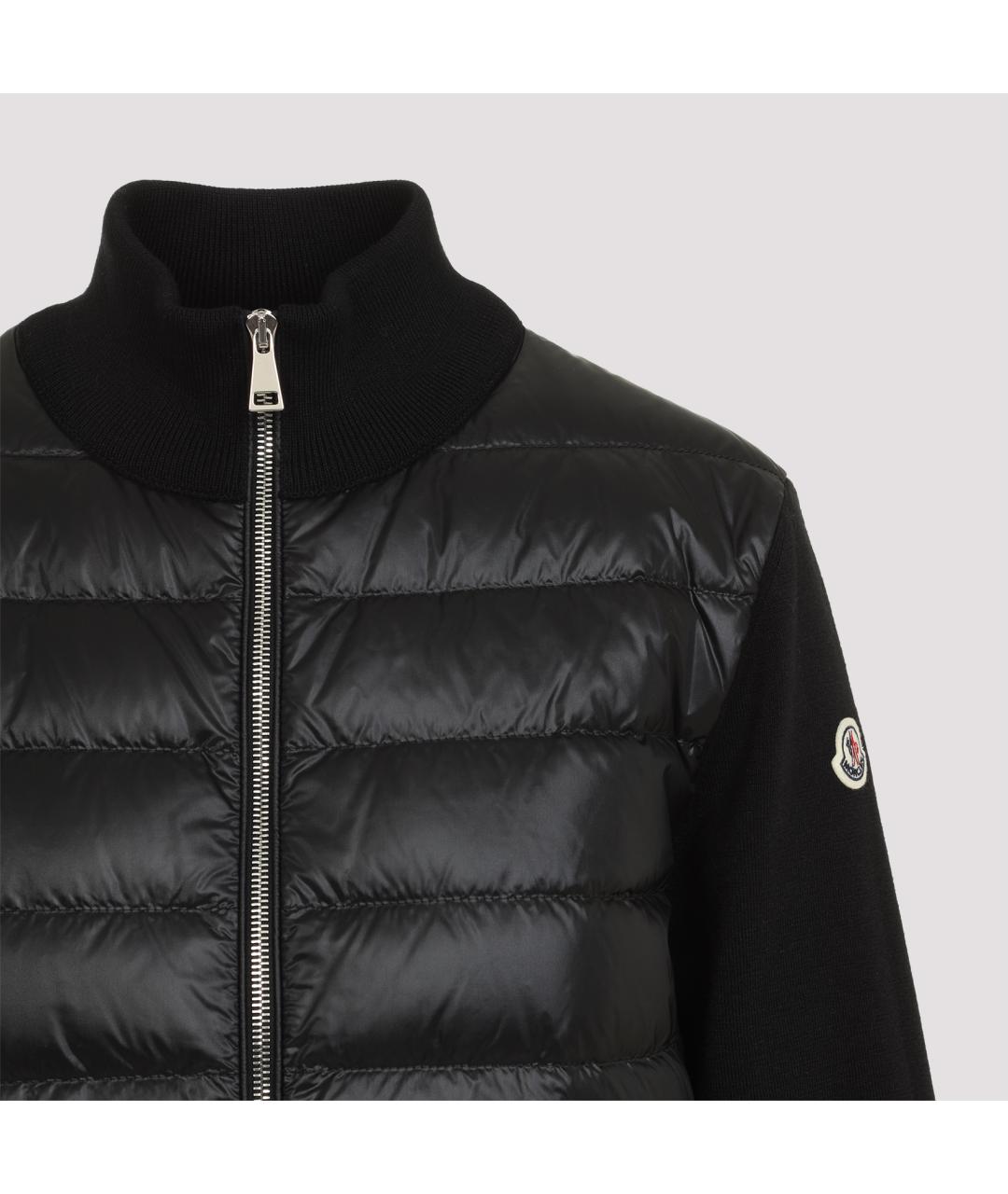 MONCLER Черная куртка, фото 4