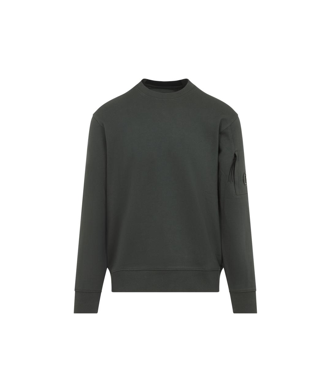 CP COMPANY Серый хлопковый джемпер / свитер, фото 1