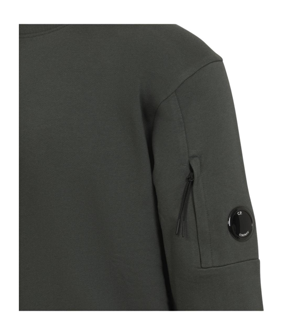 CP COMPANY Серый хлопковый джемпер / свитер, фото 3
