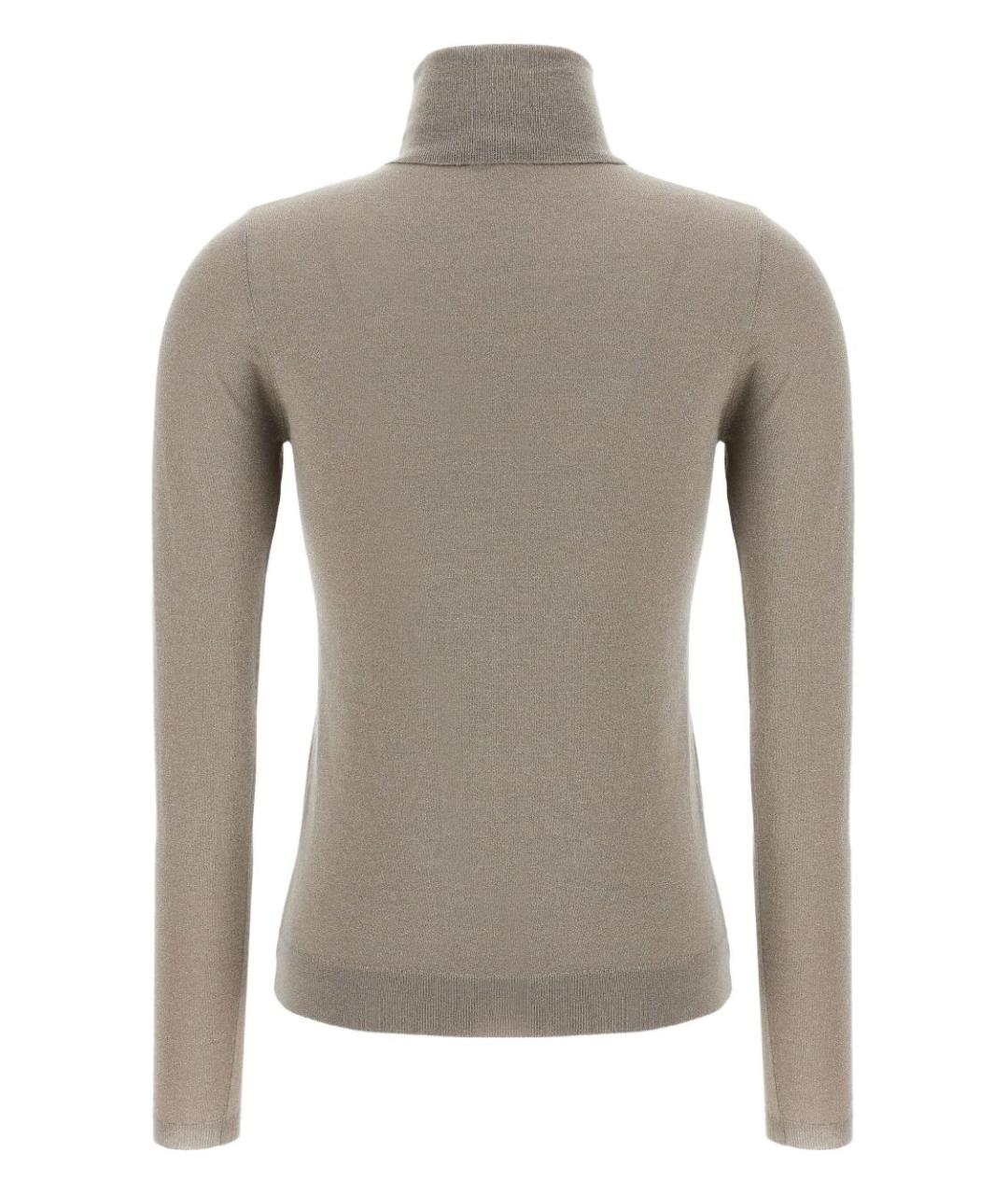 BRUNELLO CUCINELLI Бежевый джемпер / свитер, фото 2