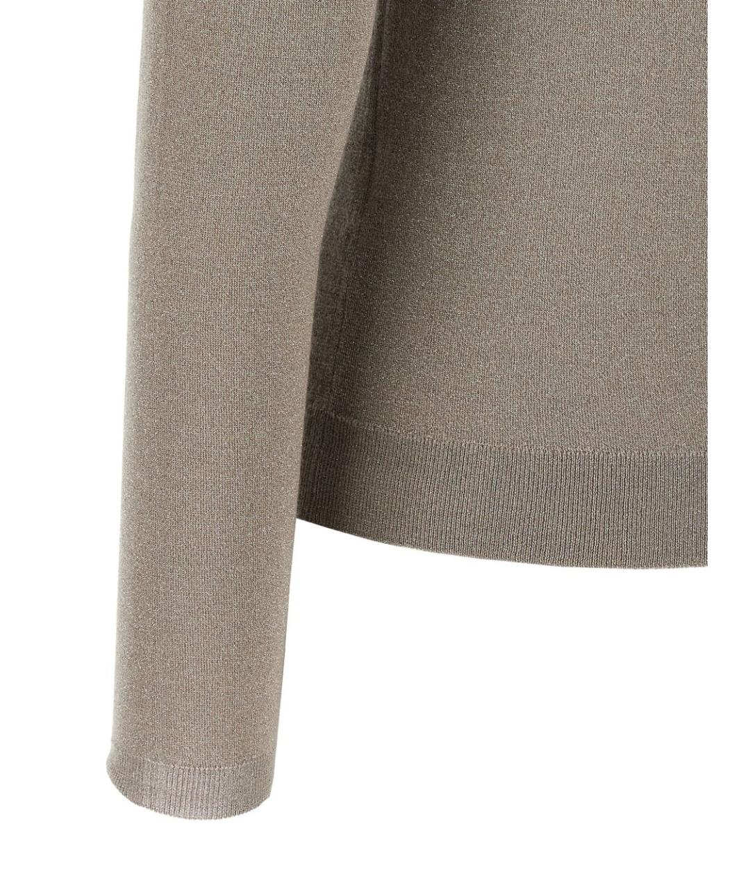 BRUNELLO CUCINELLI Бежевый джемпер / свитер, фото 4