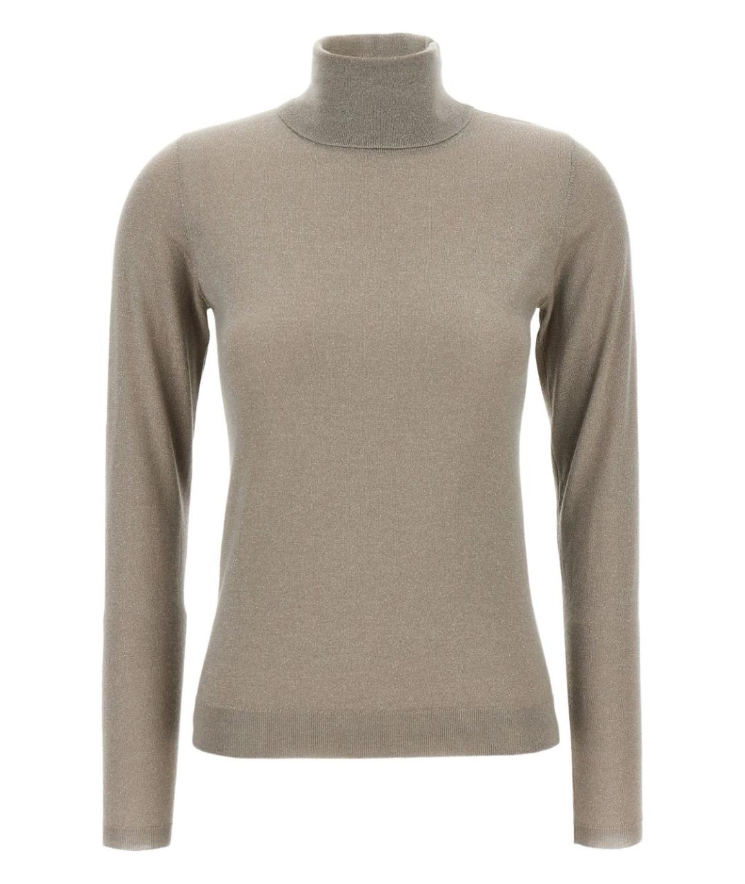 BRUNELLO CUCINELLI Бежевый джемпер / свитер, фото 1